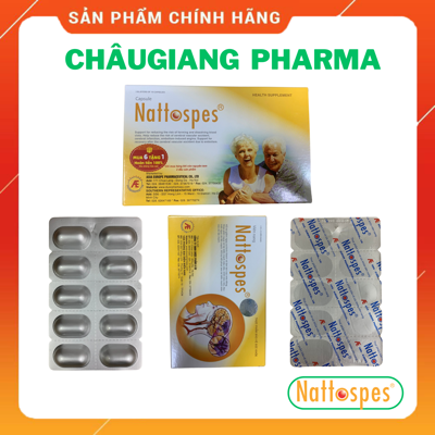 Nattospes giúp giảm nguy cơ hình thành và làm tan cục máu đông hộp 30 viên (Mua 06 hộp tặng 01 hộp)